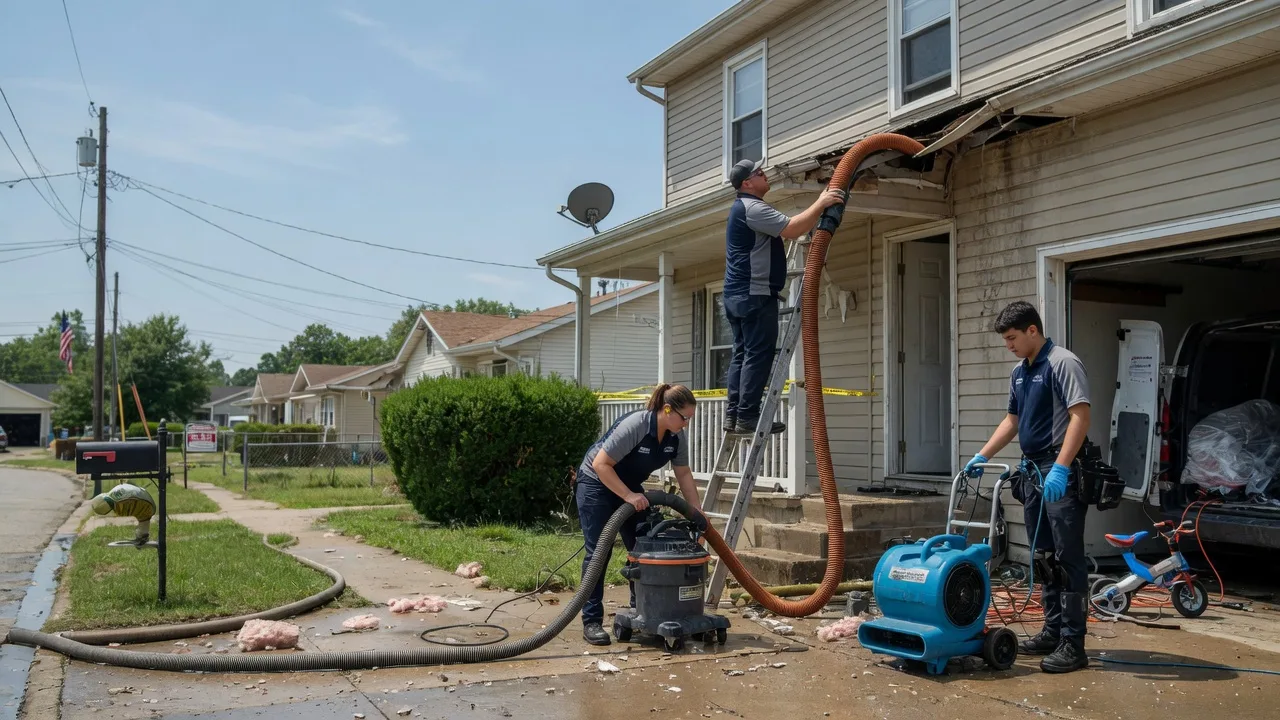Water Damage Restoration in Schoolcraft, MI near me